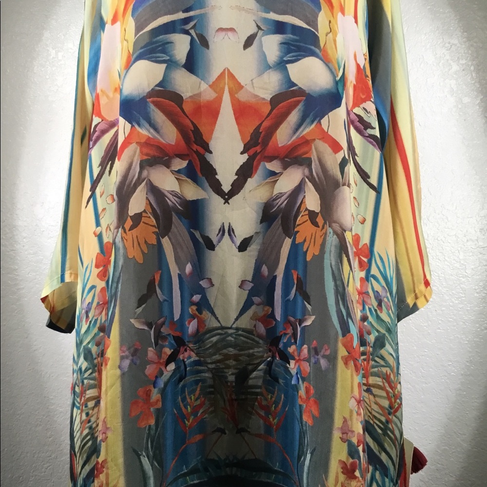 Johnny Was Journey V Neck Top Sz S/M NWT - Picture 6 of 7